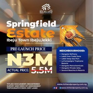SPRINGFIELD ESTATE